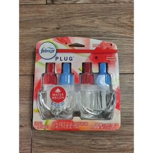 Febreze Plug WATERMELON 2 Pack refills Air Freshener Limited Edition. Rare